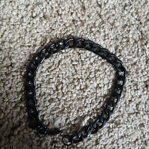 Black Chain Bracelet for Men